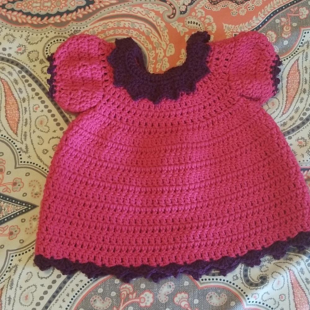Crochet Baby Dress